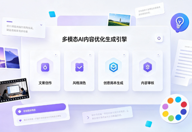 志丹县AI智能内容优化创新 多模态生成技术丰富数字内容创作生态