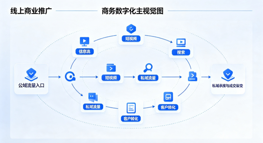 志丹县线上商业推广怎么做？全域流量闭环搭建与低成本转化实战指南